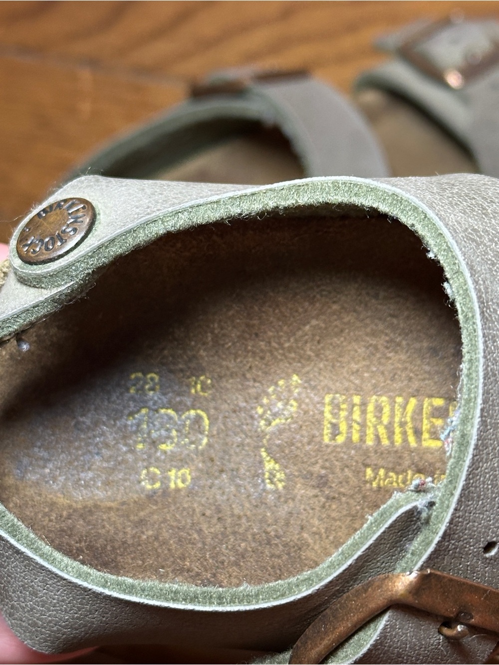 Birkenstock New York Kids Double-Buckle Sandals - Child 10 - Picture 4 of 5